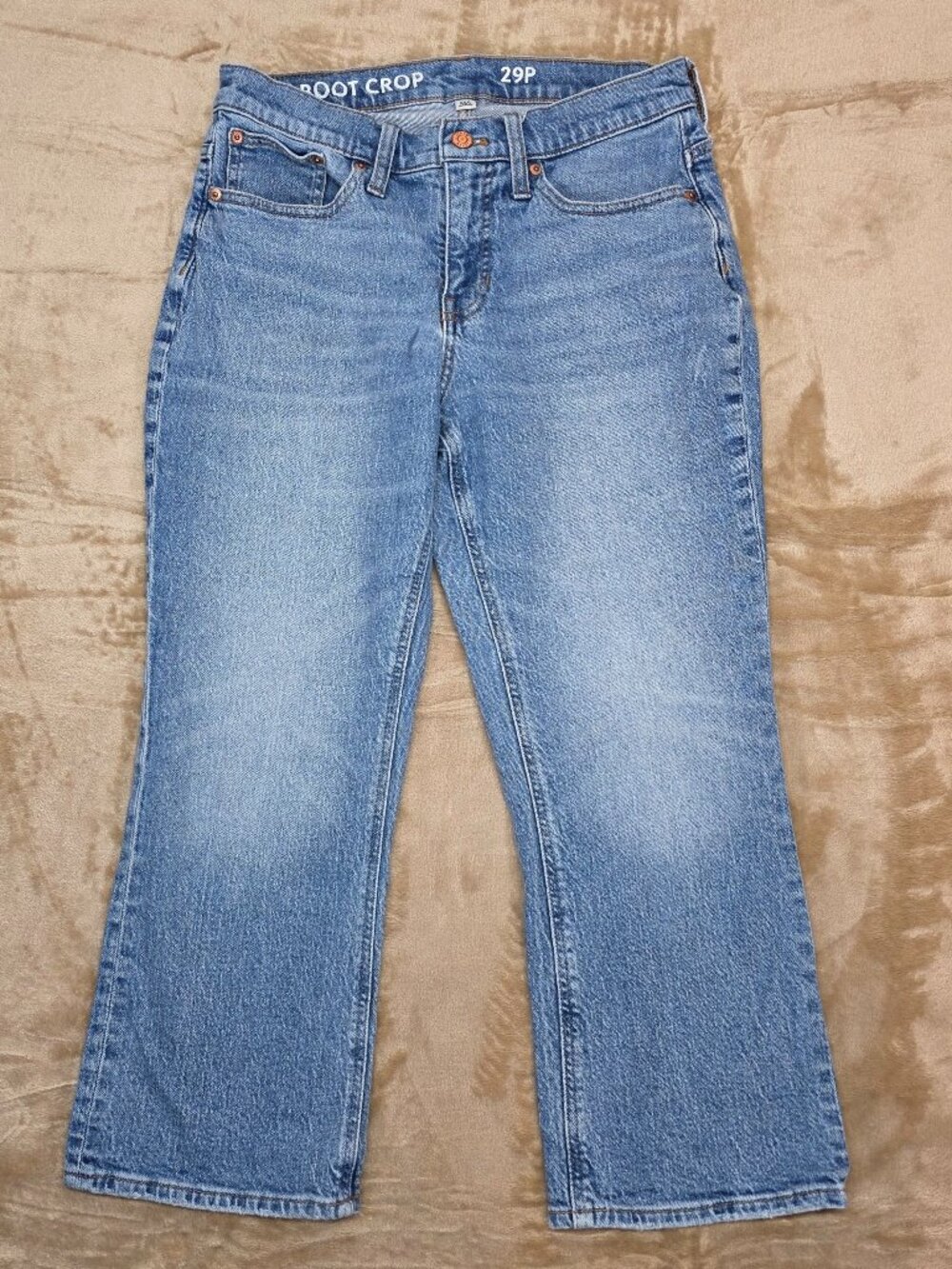 J.Crew Demi Boot Crop Jeans 29P Stretch Petite
